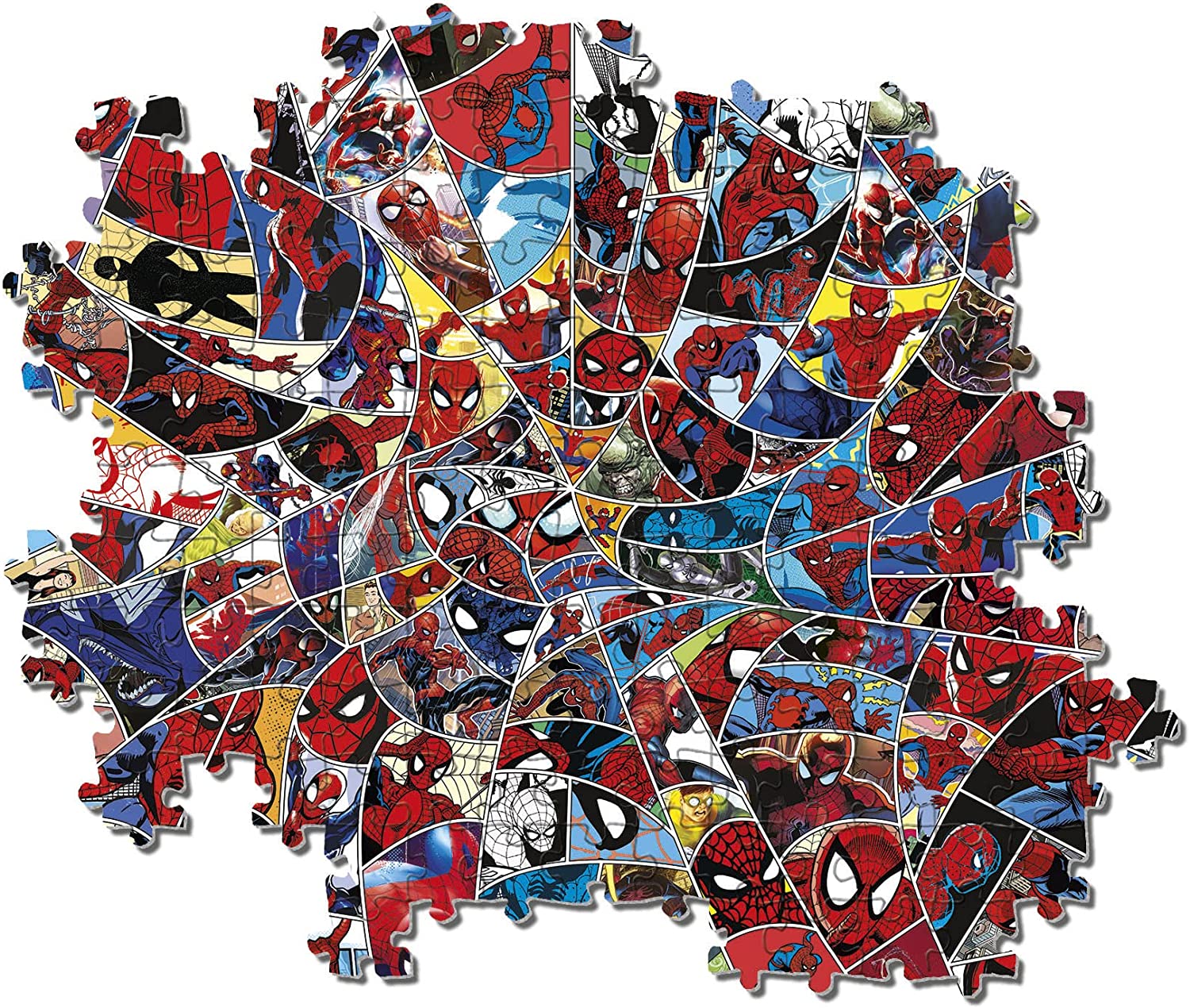 Spiderman impossible puzzle 1000 pezzi CLEMENTONI toysvaldichiana.it 