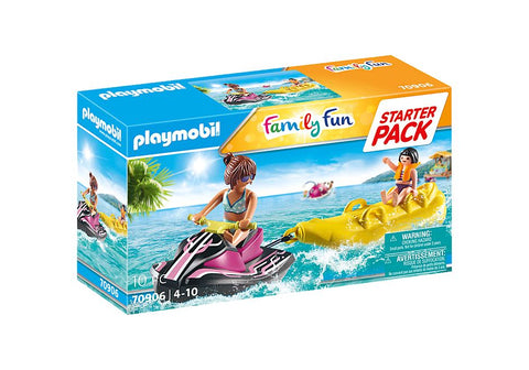 Starter Pack Moto d'acqua con banana boat 70906 PLAYMOBIL toysvaldichiana.it 