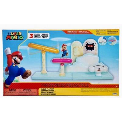Super Mario Playset Livello Nuvole jakks toysvaldichiana.it 