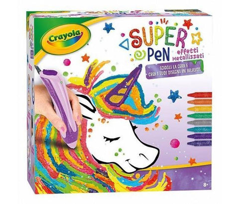 Super Pen Neon Unicorno Crayola - toysvaldichiana.it