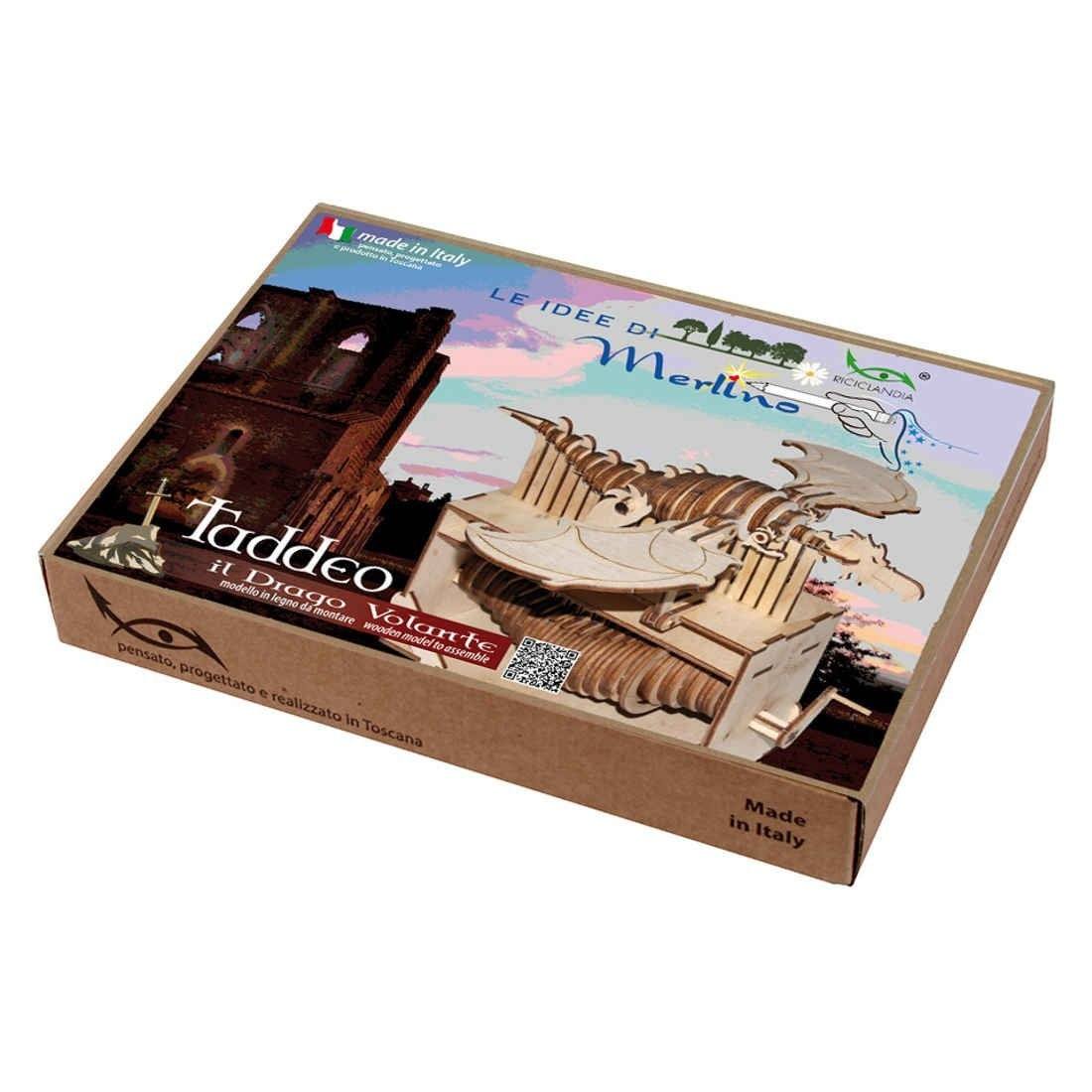 TADDEO DRAGO VOLANTE DI LEONARDO DA VINCI - toysvaldichiana.it