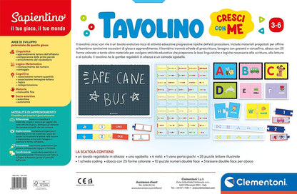 Tavolino Cresci Con Me CLEMENTONI toysvaldichiana.it 