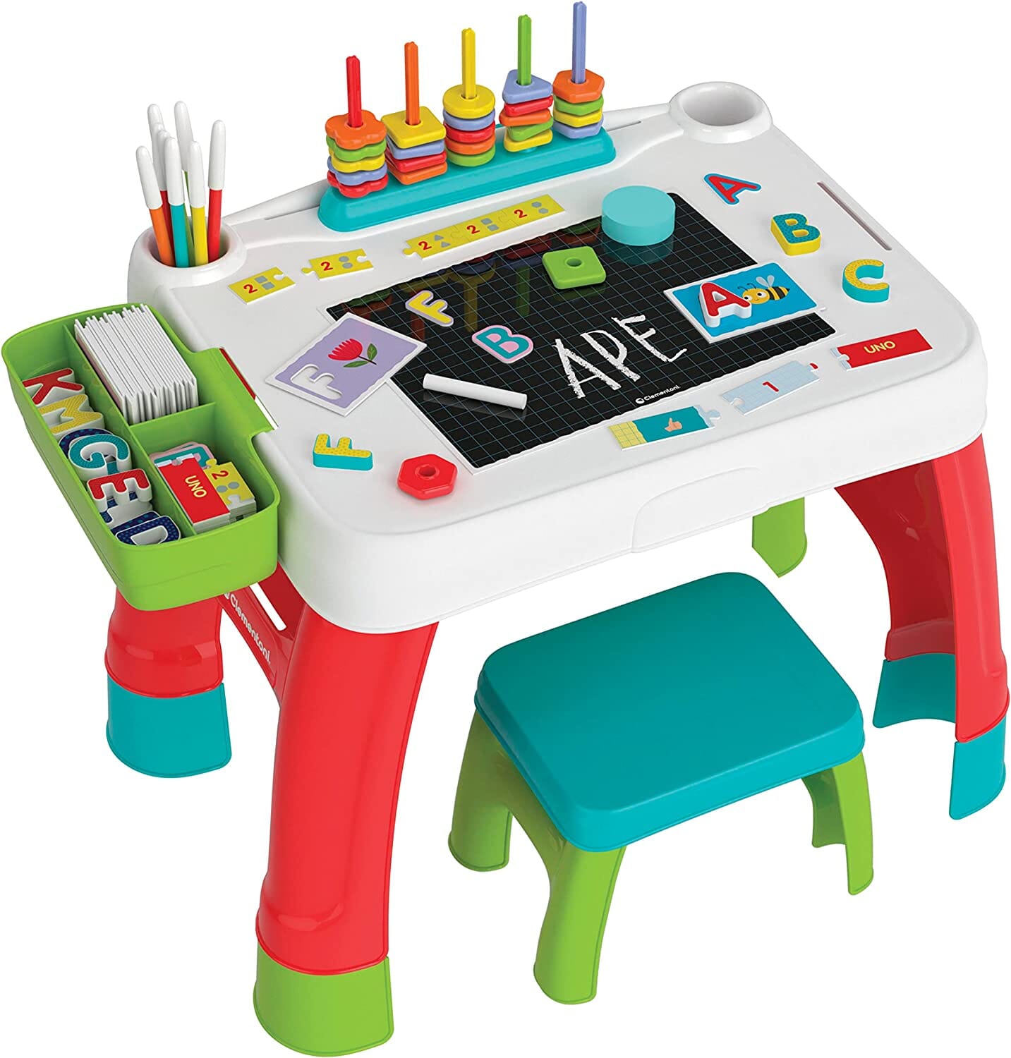Tavolino Cresci Con Me CLEMENTONI toysvaldichiana.it 