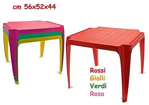 Tavolo In Plastica 4 Colori toysvaldichiana.it 