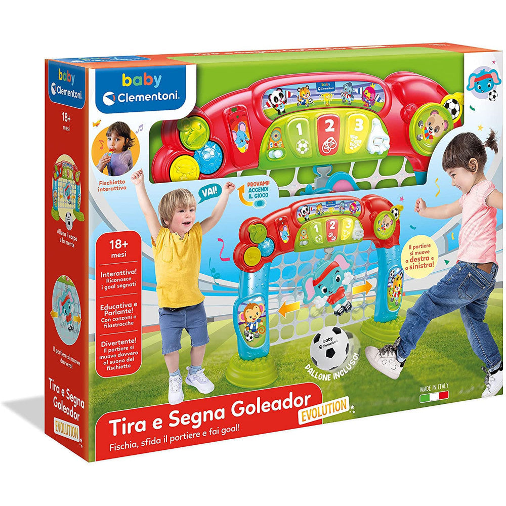 Tira E Segna Goleador Evolution Clementoni toysvaldichiana.it 