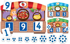 Headu Tombola Tattile Dei Numeri – Gioco Montessori 3-6 Anni Per Imparare A Contare, Made In Italy IT20249