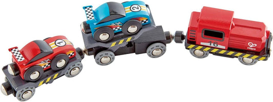 Transporter Di Auto Da Corsa HAPE toysvaldichiana.it 