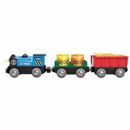 Treno Merci A Batteria HAPE toysvaldichiana.it 