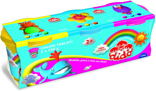 Tris Barattoli Dido' 220g Pearl toysvaldichiana.it 
