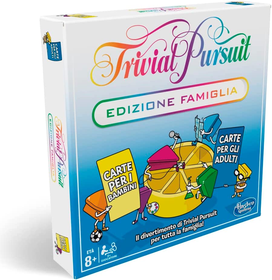 Trivial Pursuit Edizione Famiglia Hasbro toysvaldichiana.it 