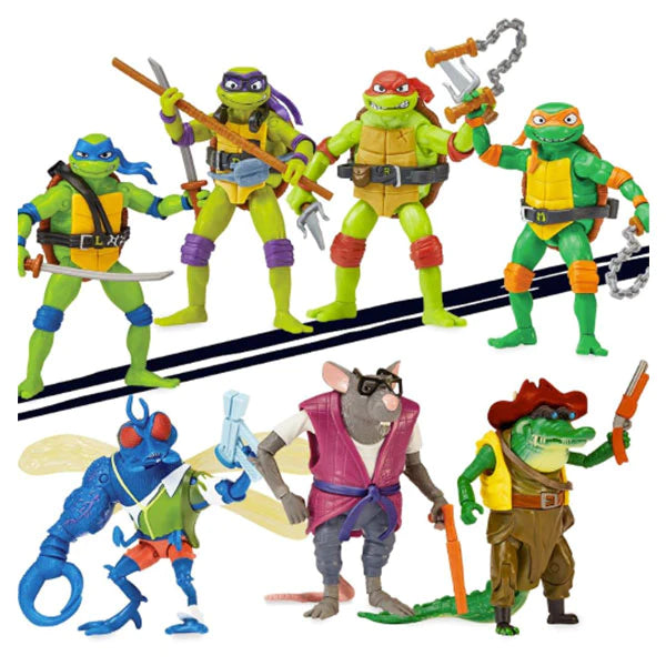 Turtles Movie Personaggi Base Ass.A/B TARTARUGHE NINJA 