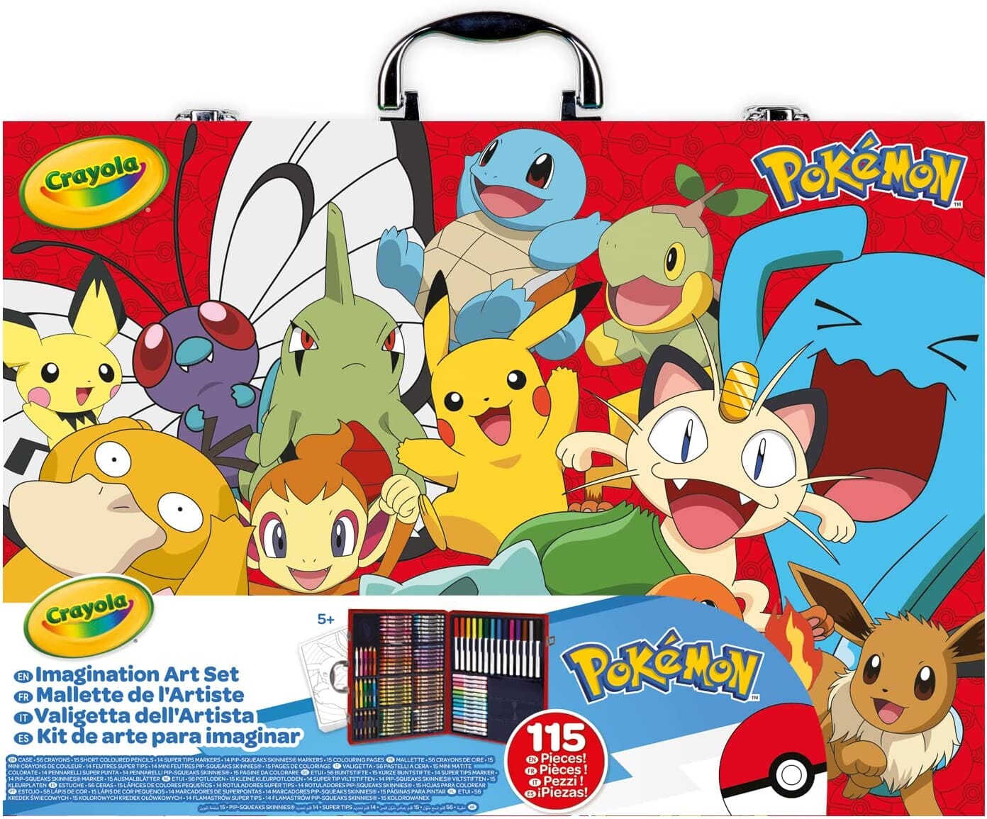 Valigetta Dell'artista Pokemon toysvaldichiana.it 