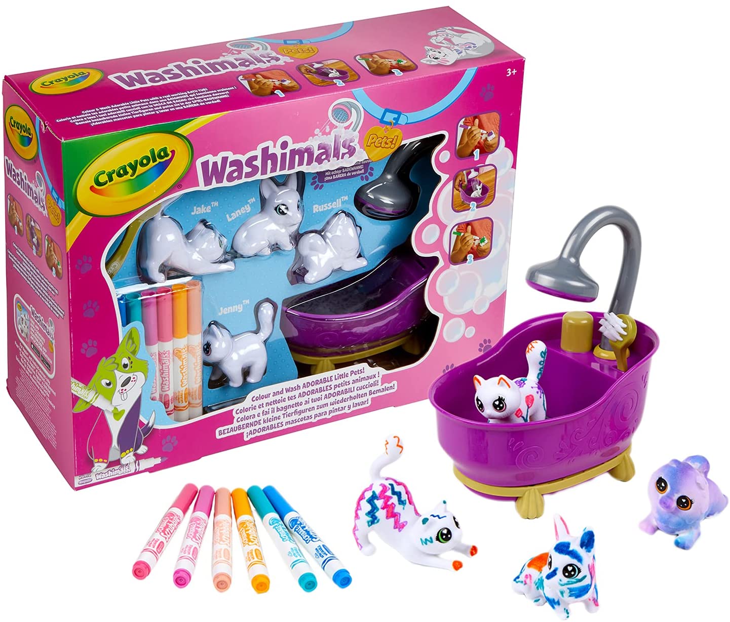 Washimals Set Pets toysvaldichiana.it 